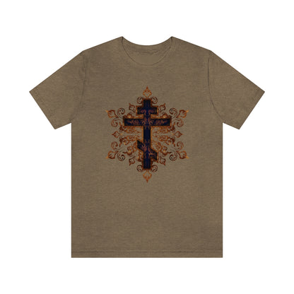 Ornate Cross No. 6 | Orthodox Christian T-Shirt