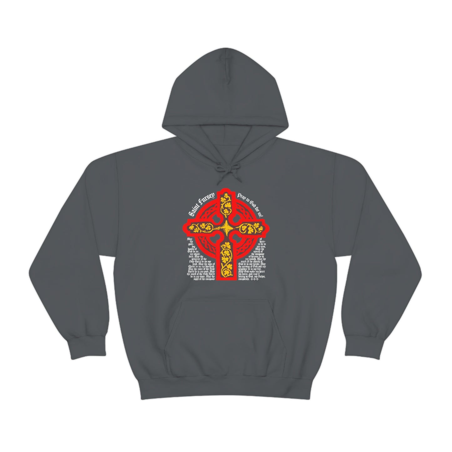 Lorica of St Fursey No.1 | Orthodox Christian Hoodie / Hooded Sweatshirt