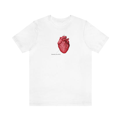 Remember You Will Die Heart Design No. 1 | Orthodox Christian T-Shirt