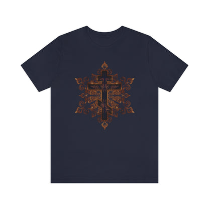 Ornate Cross No. 6 | Orthodox Christian T-Shirt