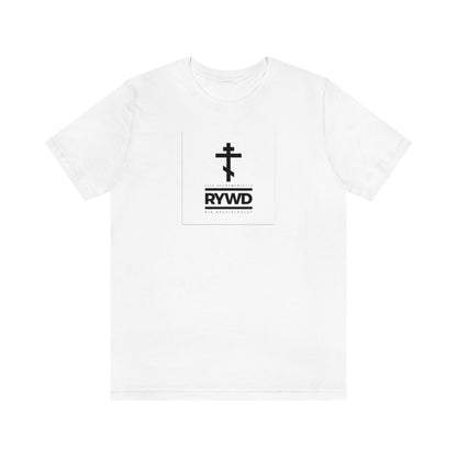 RYWD (Remember You Will Die) (Black Text) Logo Design No. 1 | Orthodox Christian T-Shirt