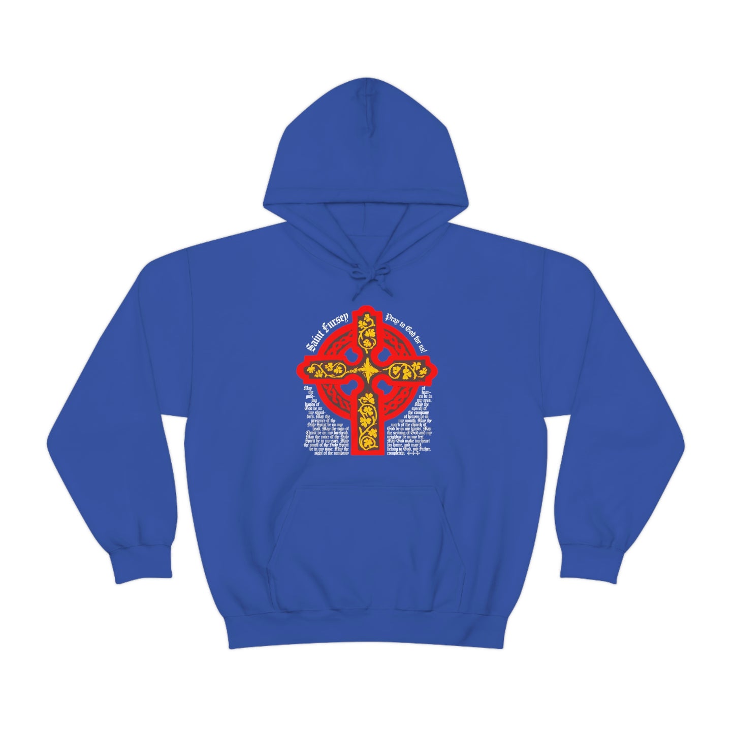 Lorica of St Fursey No.1 | Orthodox Christian Hoodie / Hooded Sweatshirt