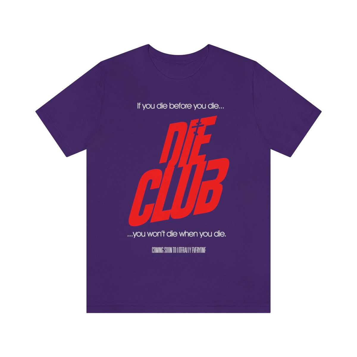 Die Club No. 1 (Movie Poster Design) | Orthodox Christian T-Shirt