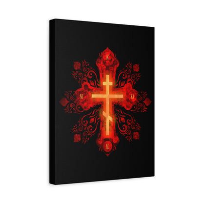 Art Cross: Russian Animation Style No. 1 | Orthodox Christian Canvas Art