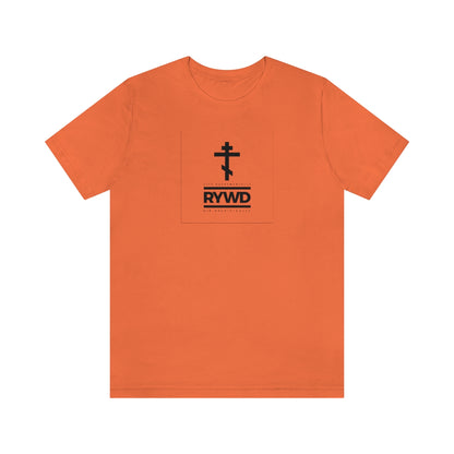 RYWD (Remember You Will Die) (Black Text) Logo Design No. 1 | Orthodox Christian T-Shirt