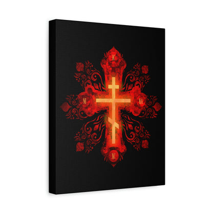 Art Cross: Russian Animation Style No. 1 | Orthodox Christian Canvas Art