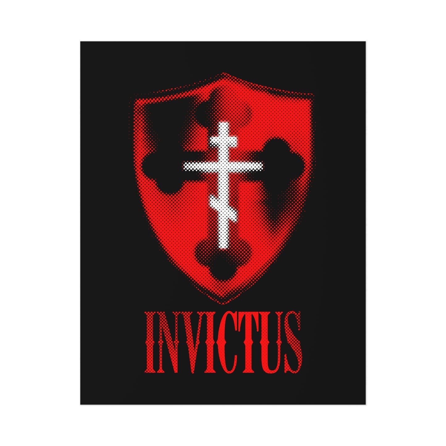 Invictus No. 1a | Orthodox Christian Art Poster