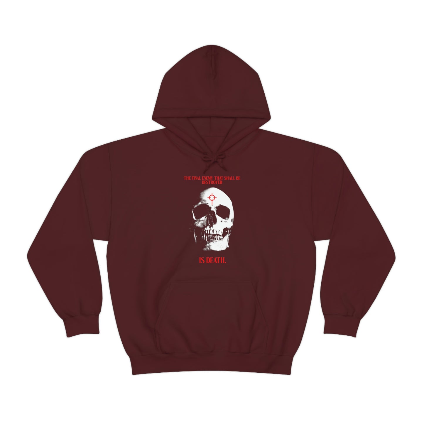 The Final Enemy That Shall Be Destroyed No.1 | Orthodox Christian Hoodie / Hooded Sweatshirt