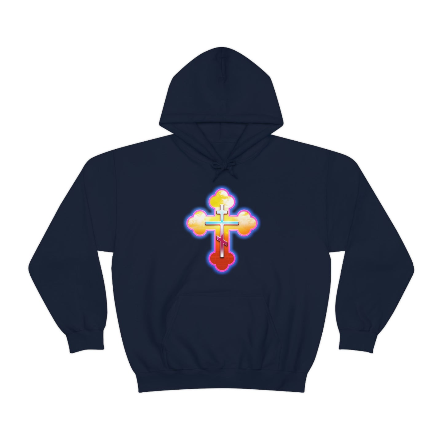 80s Cross No. 1 | Orthodox Christian Hoodie / Hooded Sweatshirt