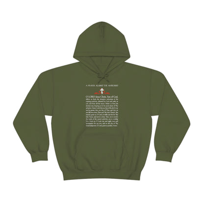 Prayer Against the Antichrist No. 1 | Orthodox Christian Hoodie / Hooded Sweatshirt