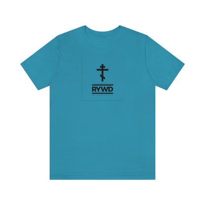 RYWD (Remember You Will Die) (Black Text) Logo Design No. 1 | Orthodox Christian T-Shirt