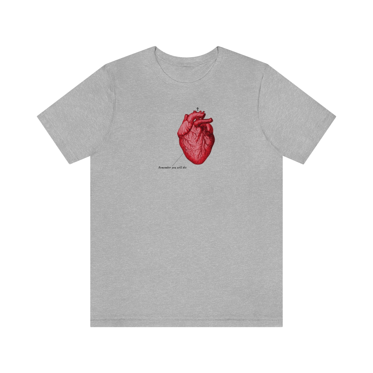 Remember You Will Die Heart Design No. 1 | Orthodox Christian T-Shirt