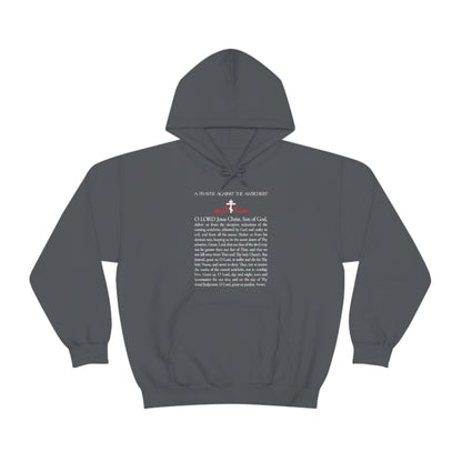 Prayer Against the Antichrist No. 1 | Orthodox Christian Hoodie / Hooded Sweatshirt